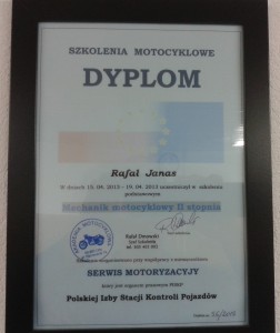 Mechanik motocyklowy